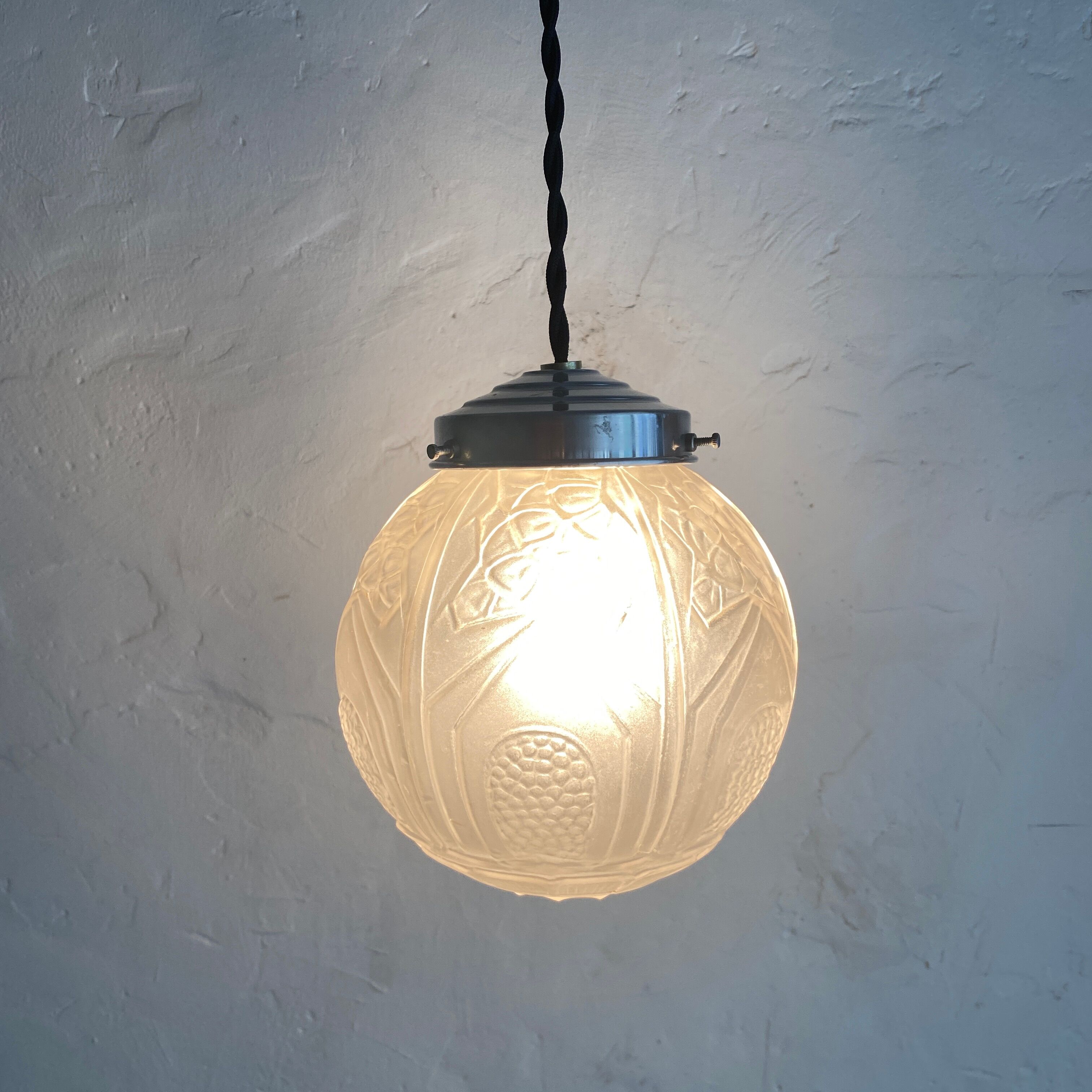 Former art-deco 14 cm hanging lamp