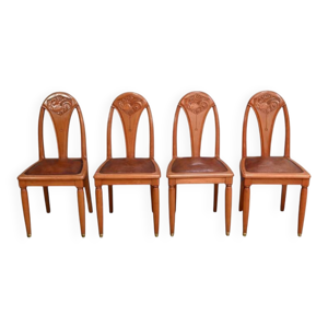 suite de 4 chaises en - art