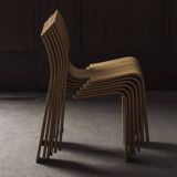 Set of 6 dining chairs by Gijs Bakker