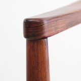 Scandinavian office chair in Rio rosewood