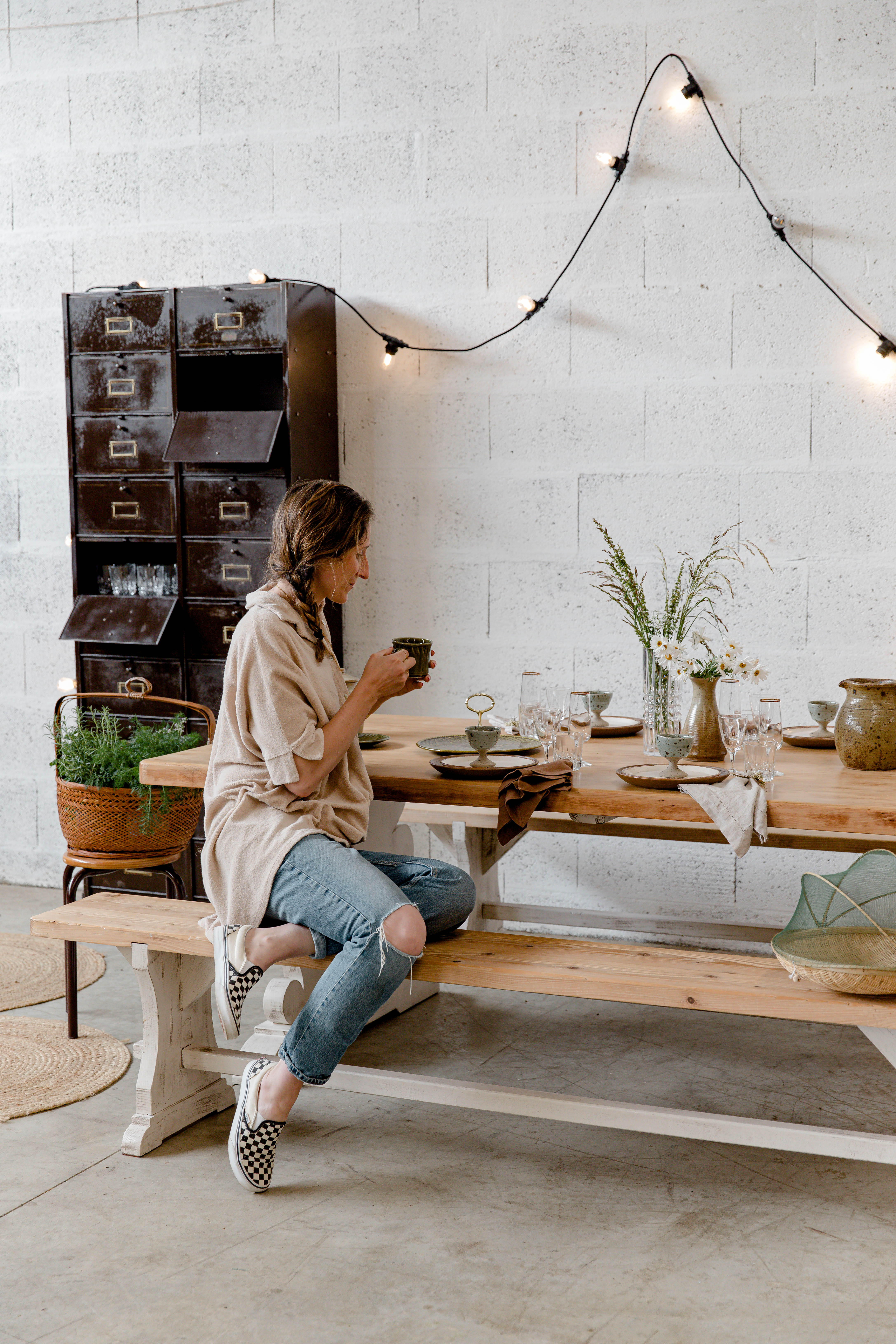 Industrial locker cabinet with valves "Statice"