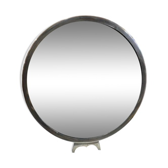 Illuminated table mirror by Brot Mirophar