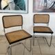 Paire de chaises Cesca B32 de Marcel Breuer