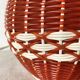 Vintage scoubidou bottle lamp, 1960s