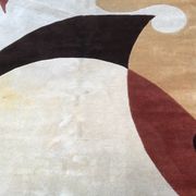 Beautiful french rug by Paulette Née handmade 160 x 230 cm