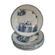 6 assiettes terre de fer Sarreguemines