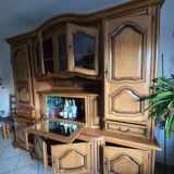 Light oak dining room sideboard