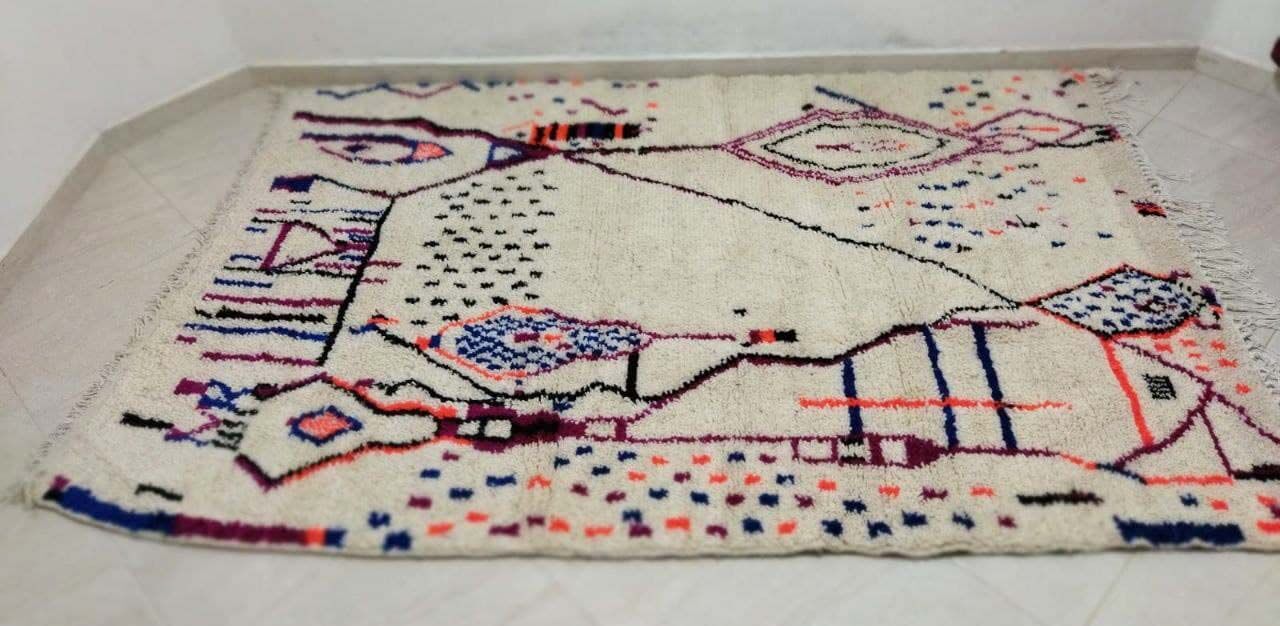 Moroccan berber carpet 235x145cm