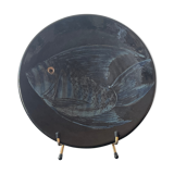 Ceramic fish plate