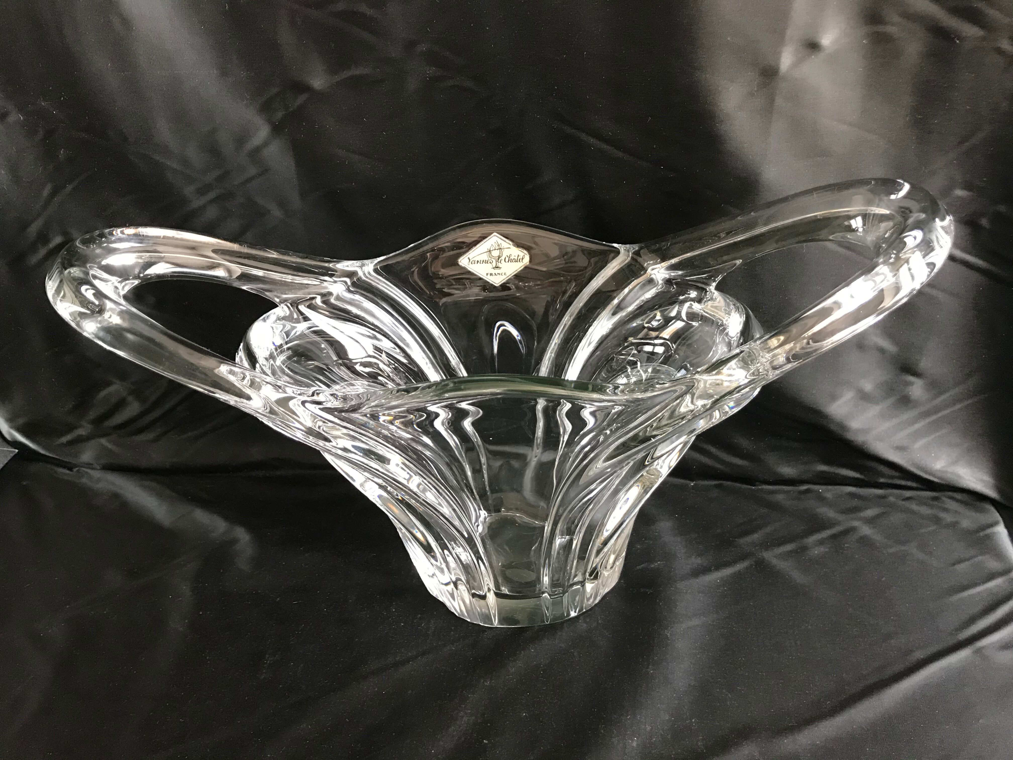 Vannes le Châtel Cristallerie vase