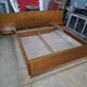 Scandinavian teak bed from the 1960s.