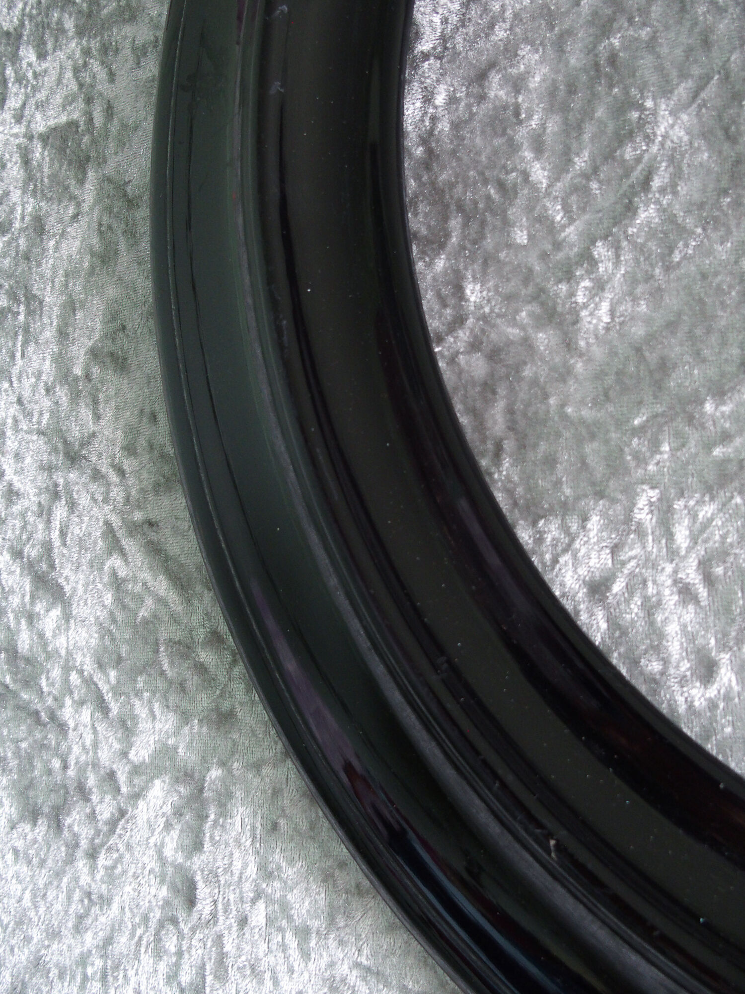 Napoleon III black oval frame