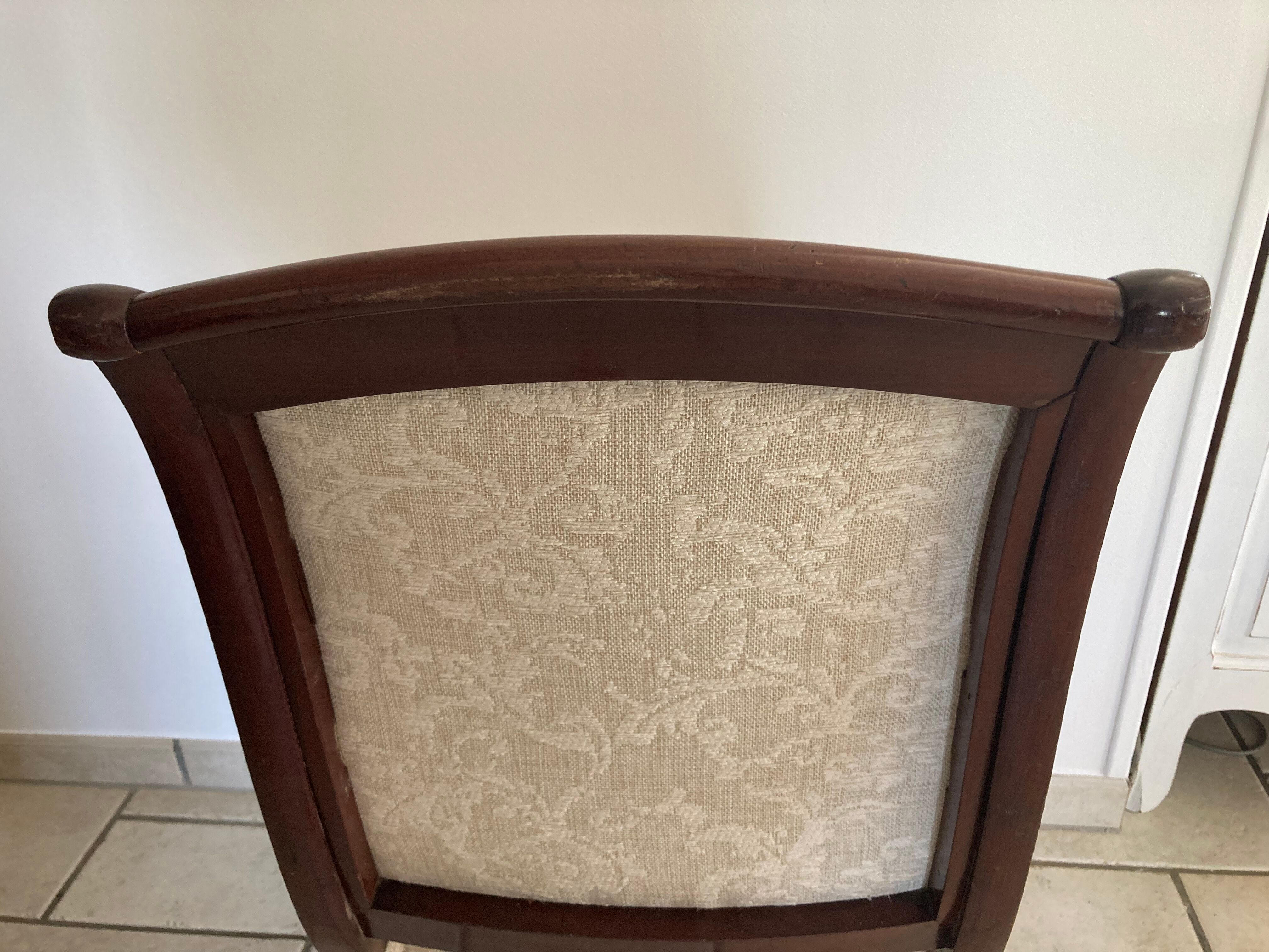 Armchair period directoire