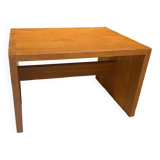 Pine table by Roland Haeusler for Maison Regain, 1960s