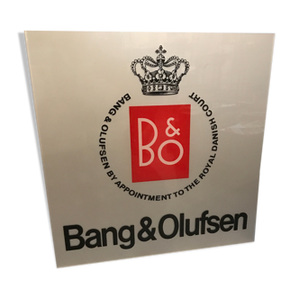 Enseigne lumineuse ancienne de bang & olufsen