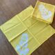 Yellow napkin