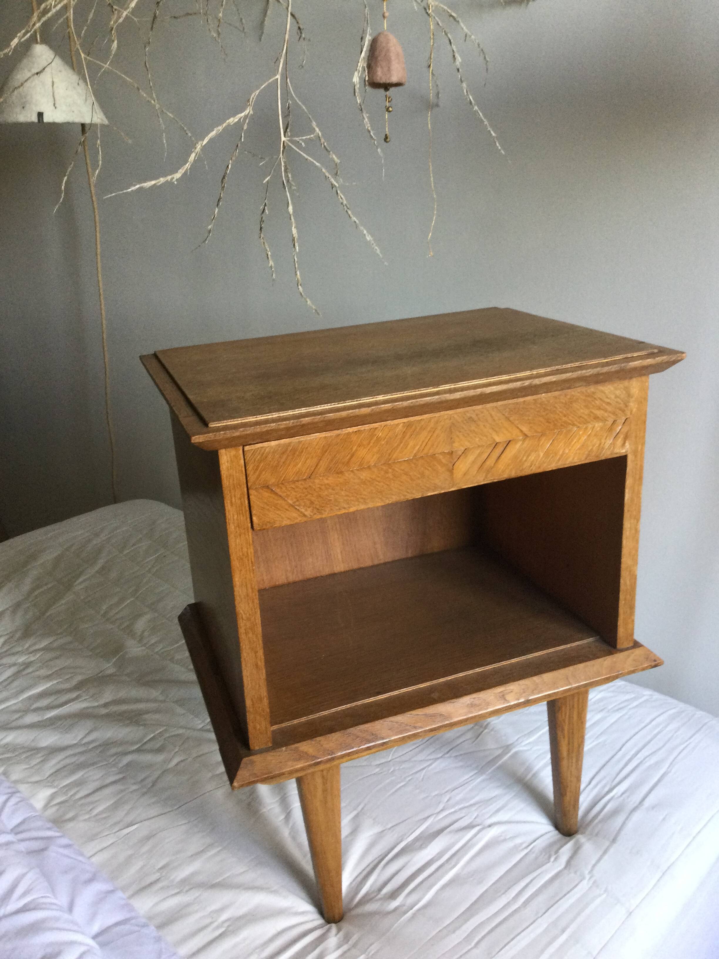 1950s bedside table