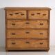 Commode ancienne en pin décapé – Meuble rustique européen primitif – circa 1920 #109