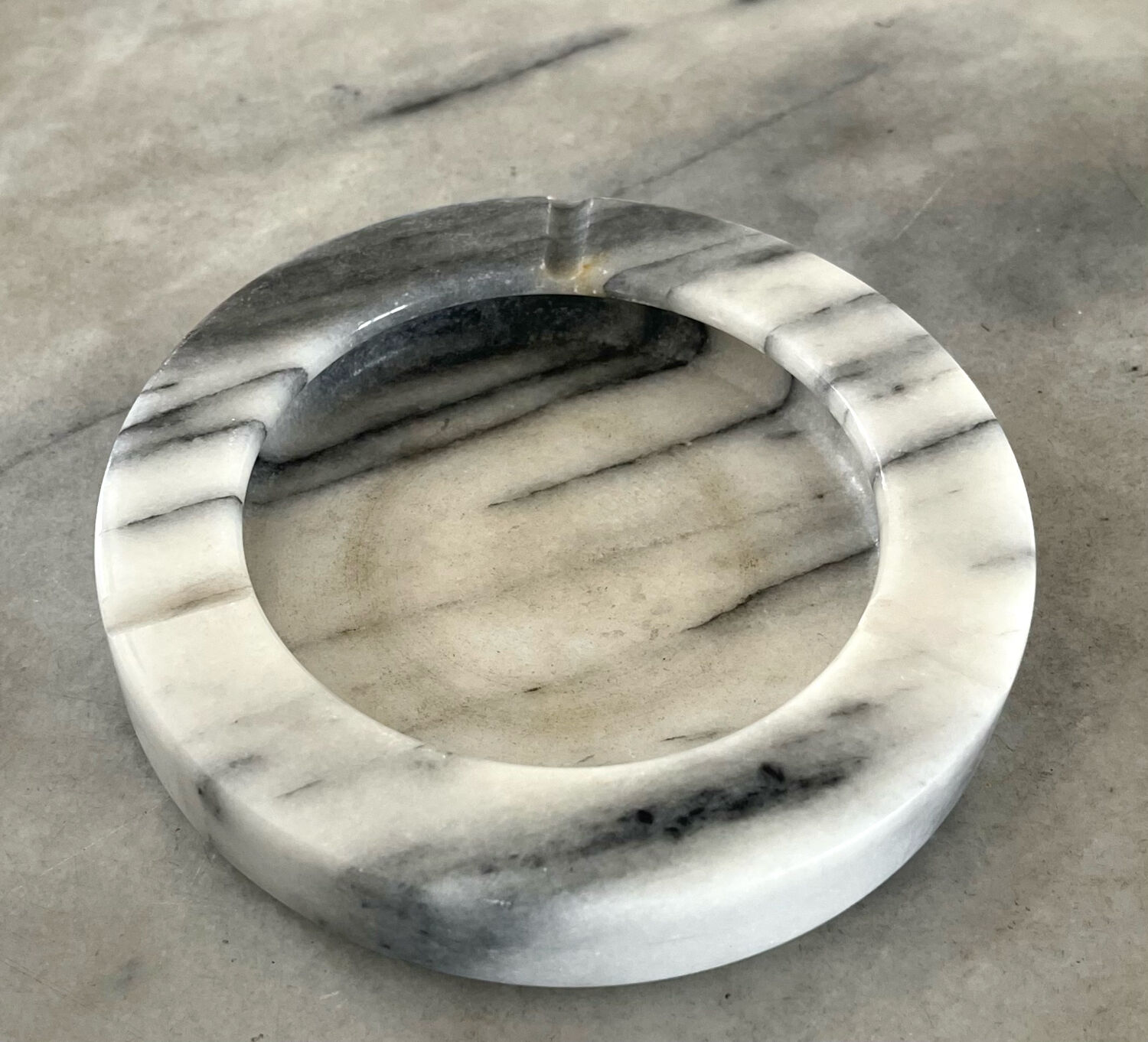 Marble ashtray 1970