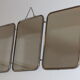 Miroir barbier triptyque 58 x 24 cm