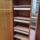 Cross-braced wardrobe
