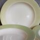 Eight earthenware plates from salins 50s