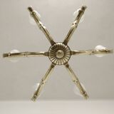 Art Deco bronze chandelier circa 1930