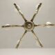 Art Deco bronze chandelier circa 1930