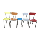 Lot of formica chairs