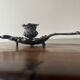 Bronze candle holder