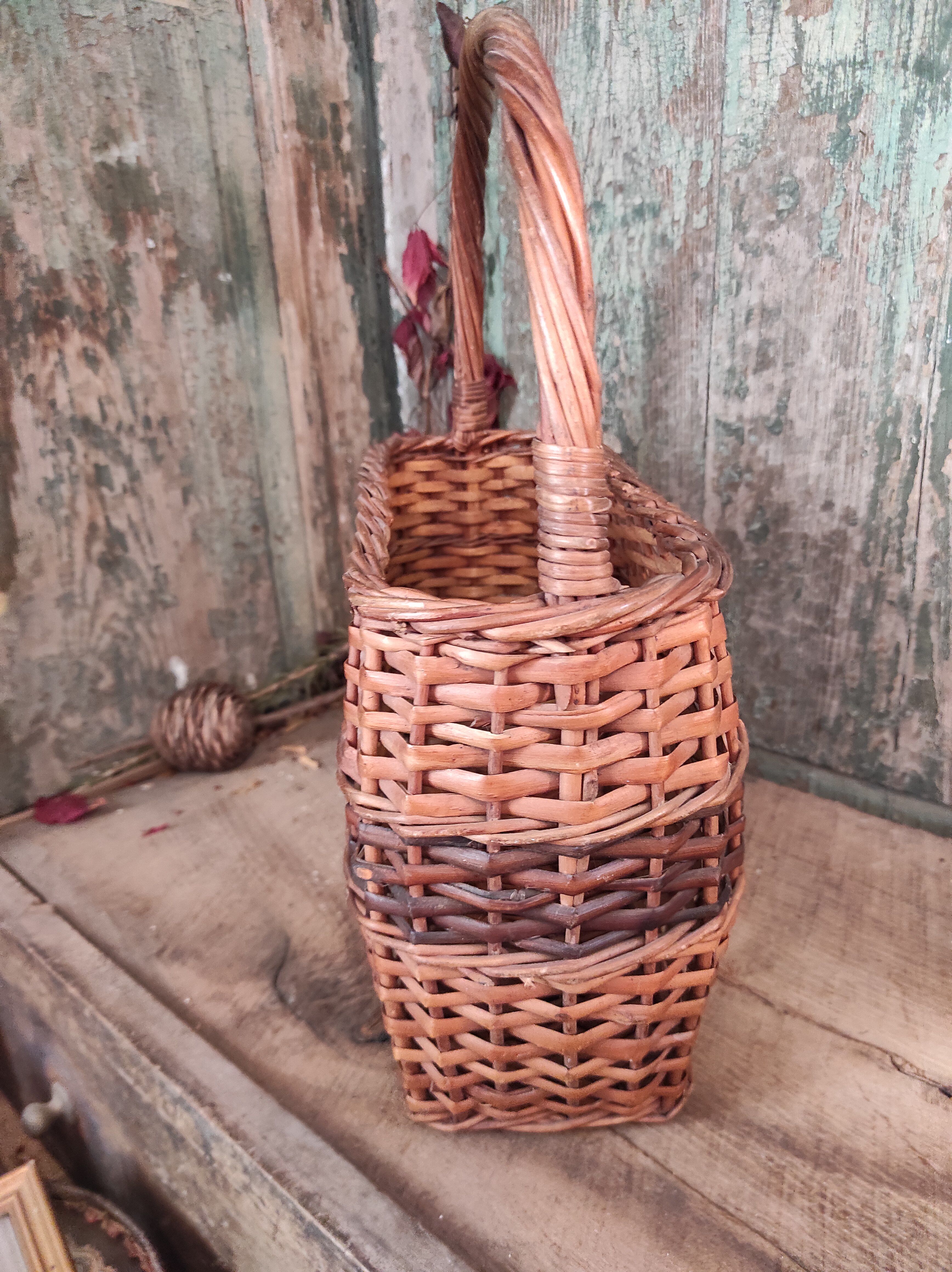 Vintage French basket
