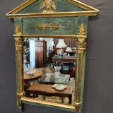 Empire style double patina mirror