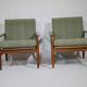 Danish Design Teak Armchair Set Mid-Century Armchair, Set of 2, 60s