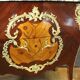 Commode de style Louis XV en Marqueterie vers 1900
