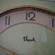 "Flash" pendule in green water formica from the 50s/60s