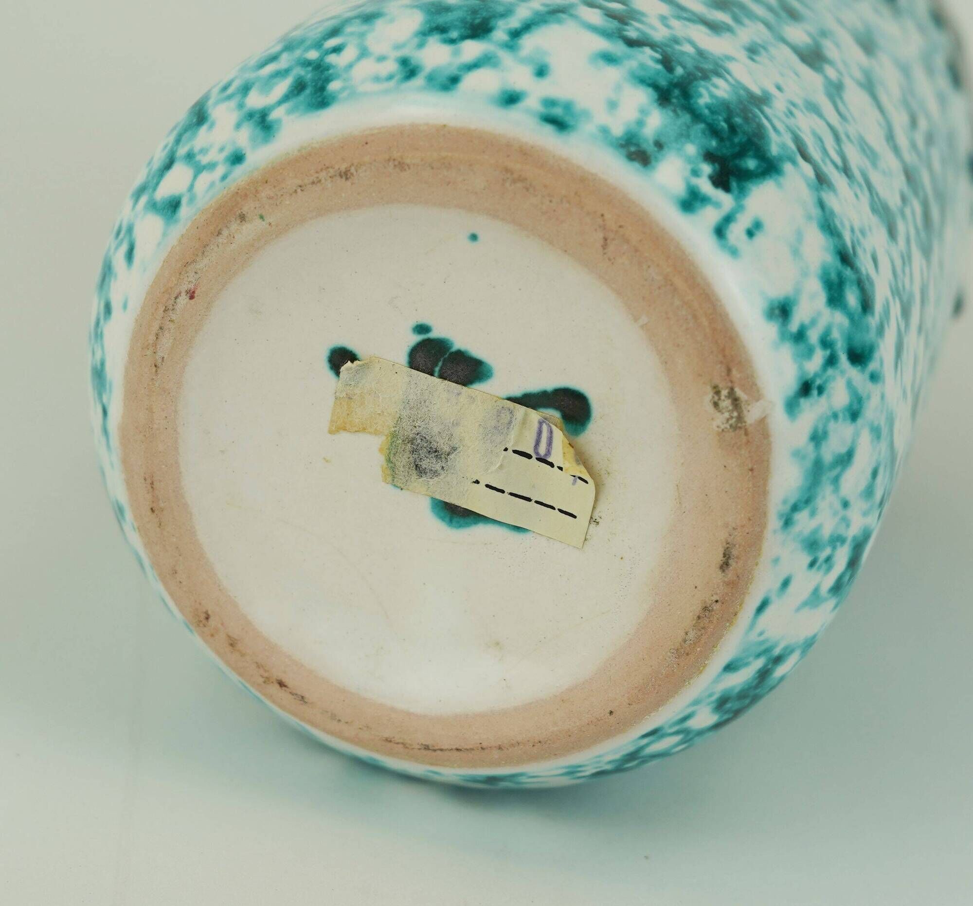keramia iparművész budapest VASE - colorful drip glaze - hungarian ceramics