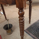 Desk Louis-Philippe in walnut nineteenth century