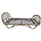 Rattan basket bed