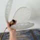 Shell suspension or shell in new electrified glass paste