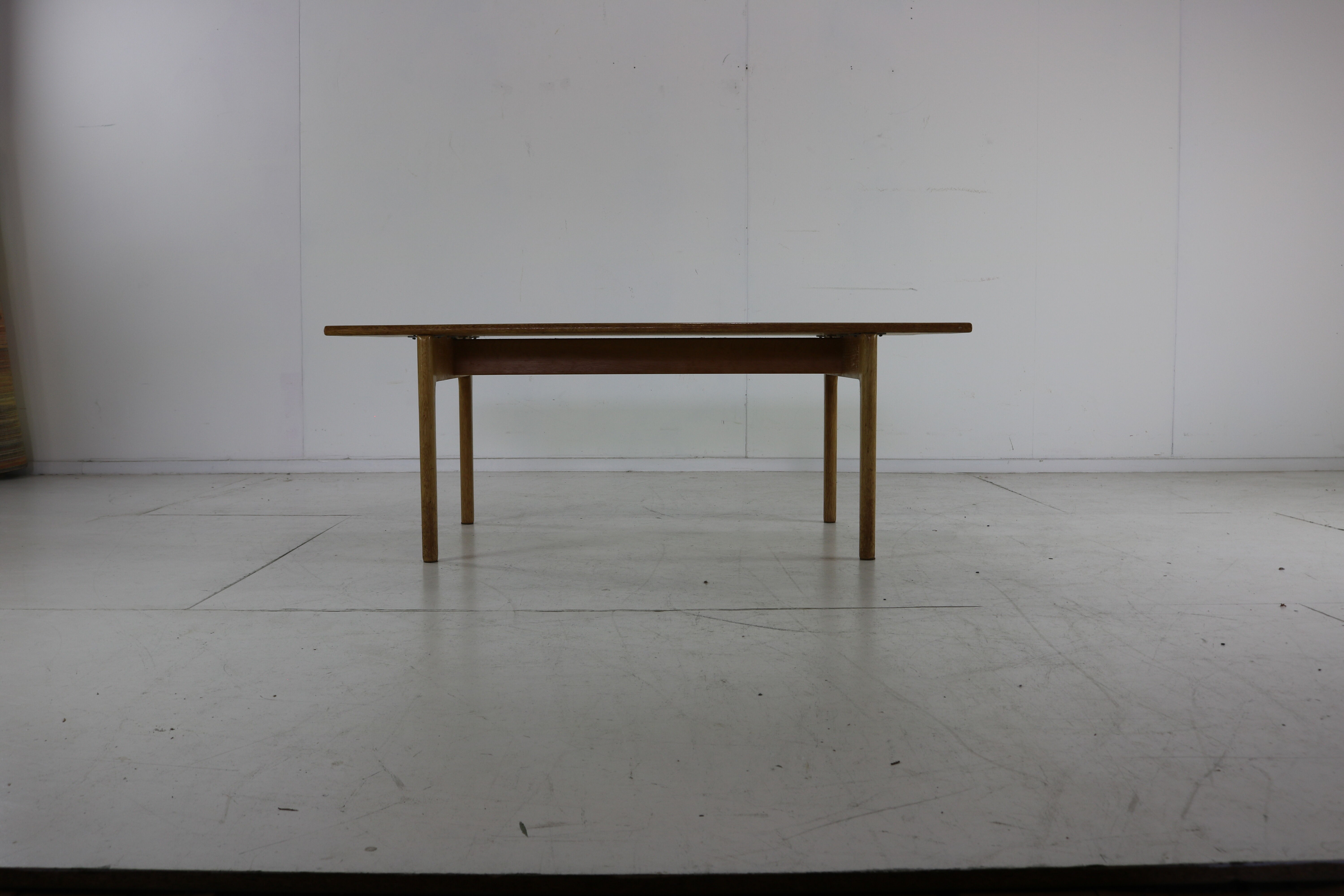 Complete danish design oakwood Hans Wegner lounge set