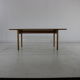 Complete danish design oakwood Hans Wegner lounge set