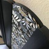 Set of 2 renovated wooden chairs