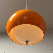 Harvey Guzzini Burgos Pendant Lamp - Rare Space Age Italian Design Hanging Lamp 60s 70s