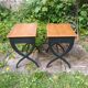 Paire de chevets style directoire