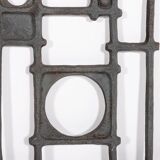 Brutalist door light/wall art made from the 1980s