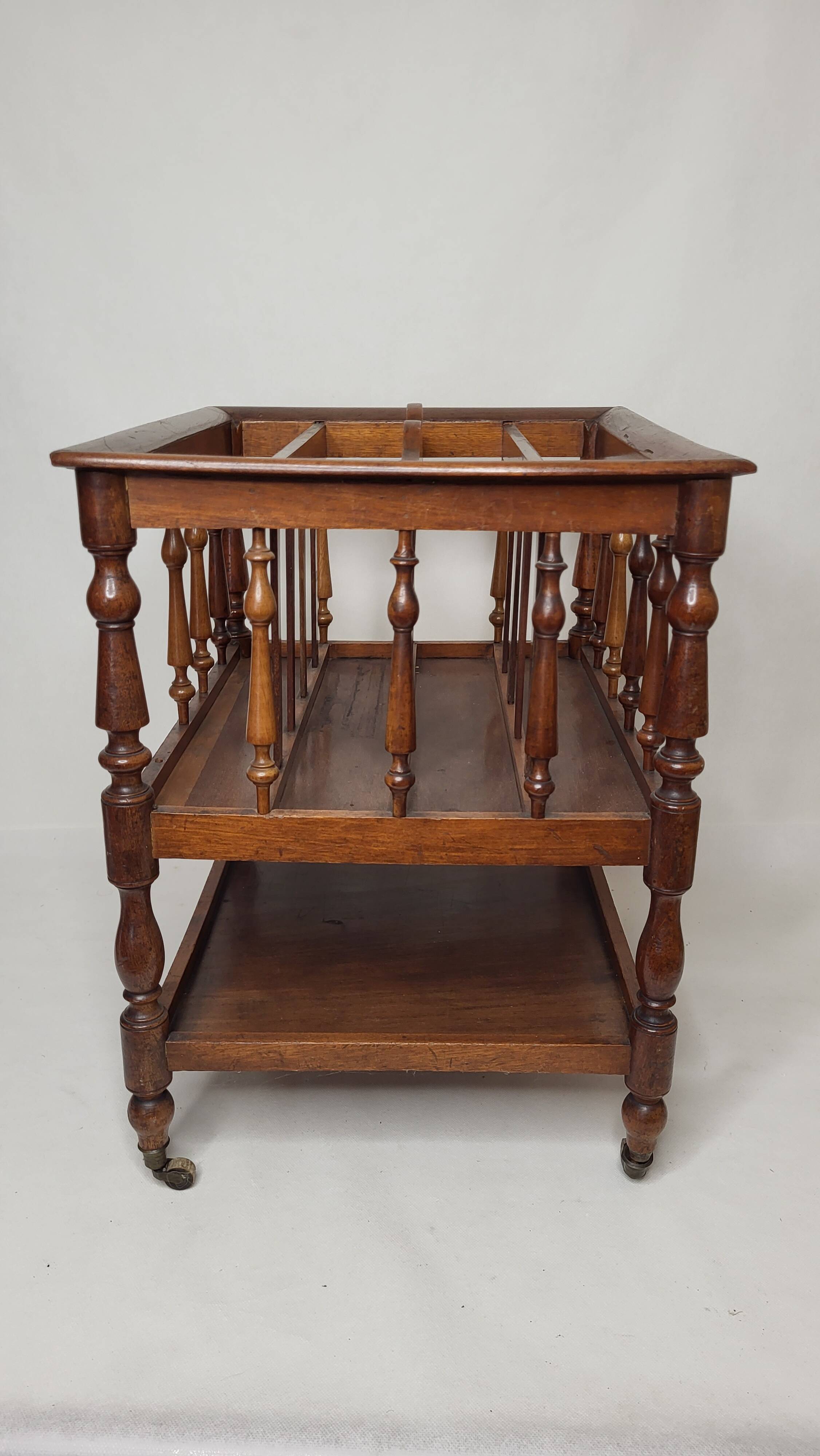 Napoleon III partition locker / Magazine holder