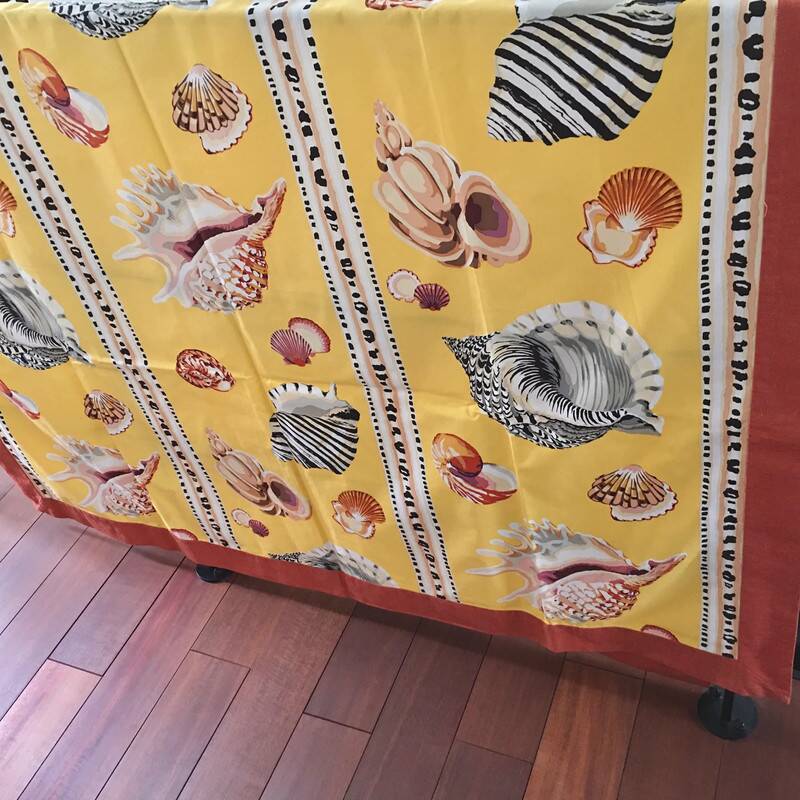 Grey Watkins Seashells Tablecloth 140x190 cm Cotton