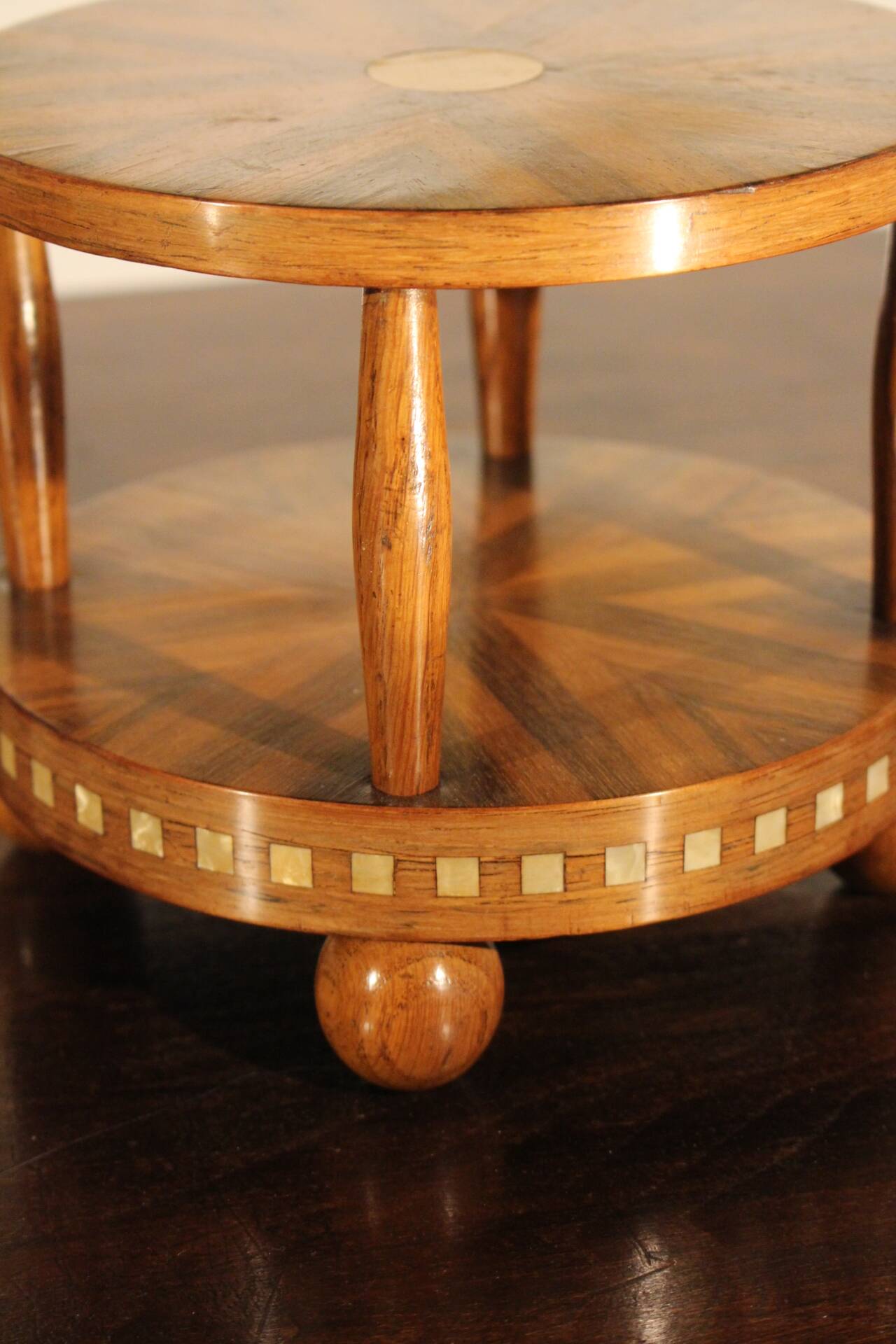 Art Deco representative pedestal table