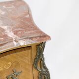 Chest of drawers made in walnut with marble top from 1860s