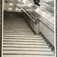 Photograph black and white silver print circa 1970 metro
